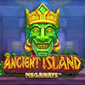 Ancient Island Megaways slot logo by Pragmatic Play at Leon Casino