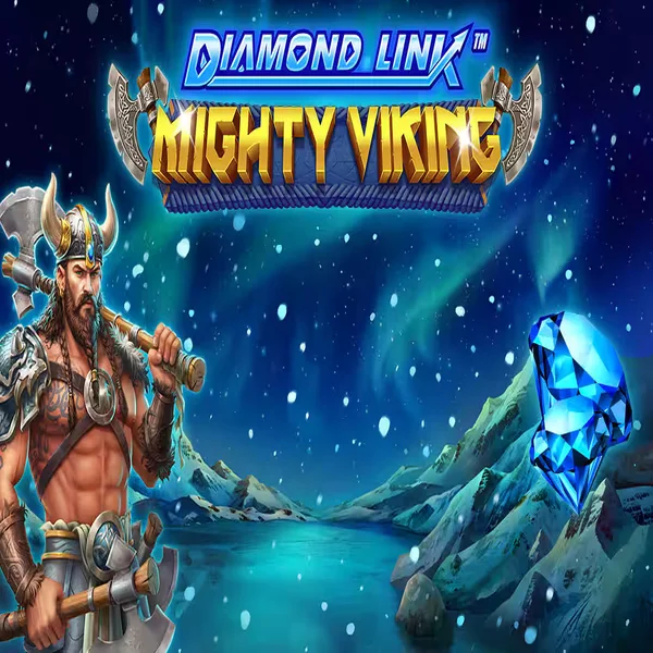 Diamond Link Mighty Viking slot icon by Greentube, available at Leon Casino