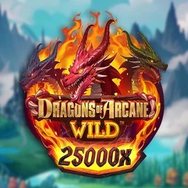 Try Dragons of Arcane Wild slot by Foxium on leoncasinogreece.gr – logo image