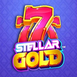 Stellar Gold by Snowborn Games, showcased at leoncasinogreece.gr – game logo